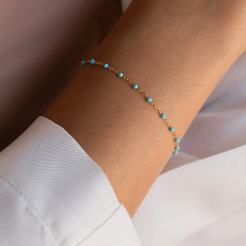 Turquoise Station Bracelet, never worn
